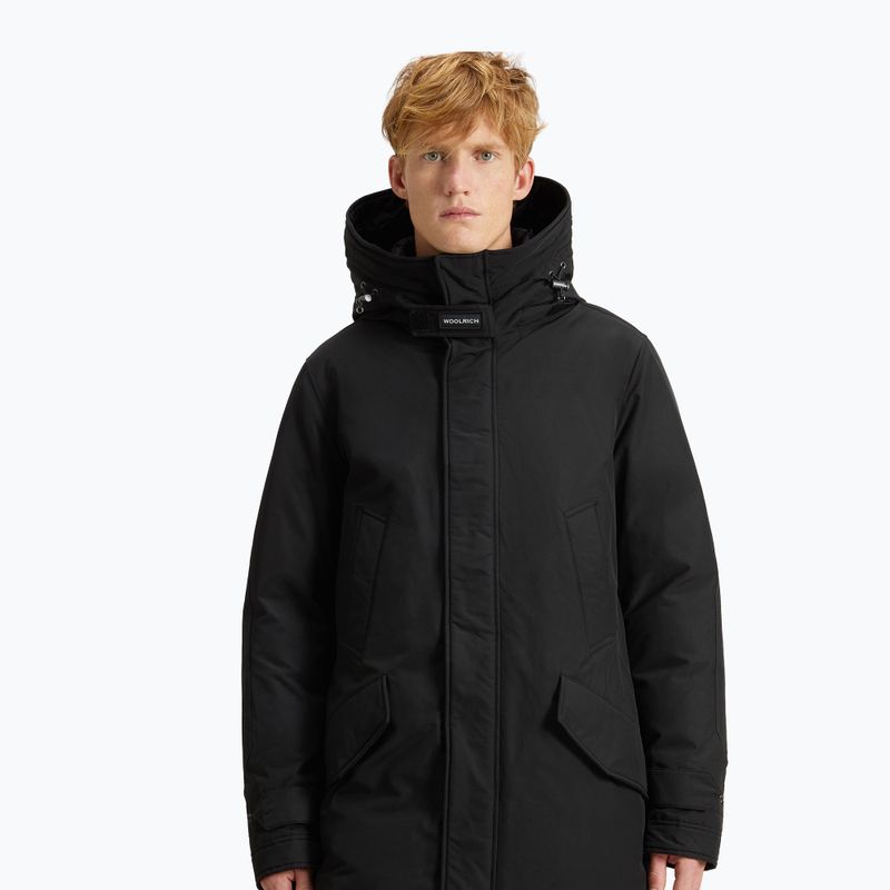 Geacă pentru bărbați Woolrich Polar High Collar black 4