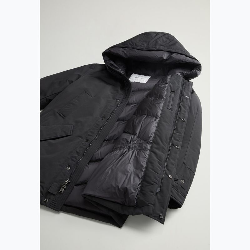 Geacă pentru bărbați Woolrich Polar High Collar black 8