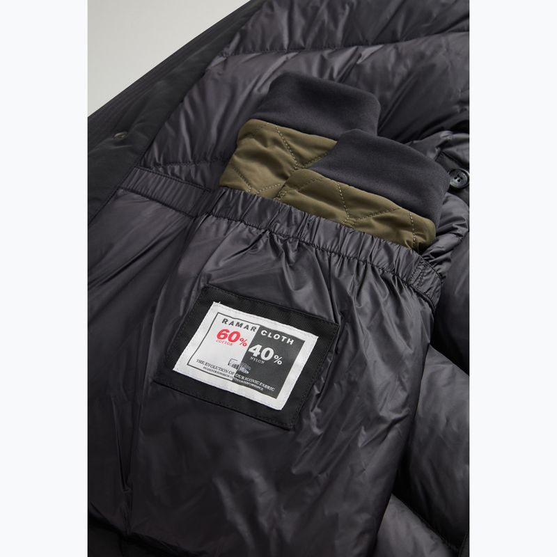 Geacă pentru bărbați Woolrich Polar High Collar black 11