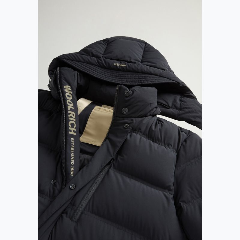 Geacă pentru bărbați Woolrich Matt Stretch Long Puffer black 17