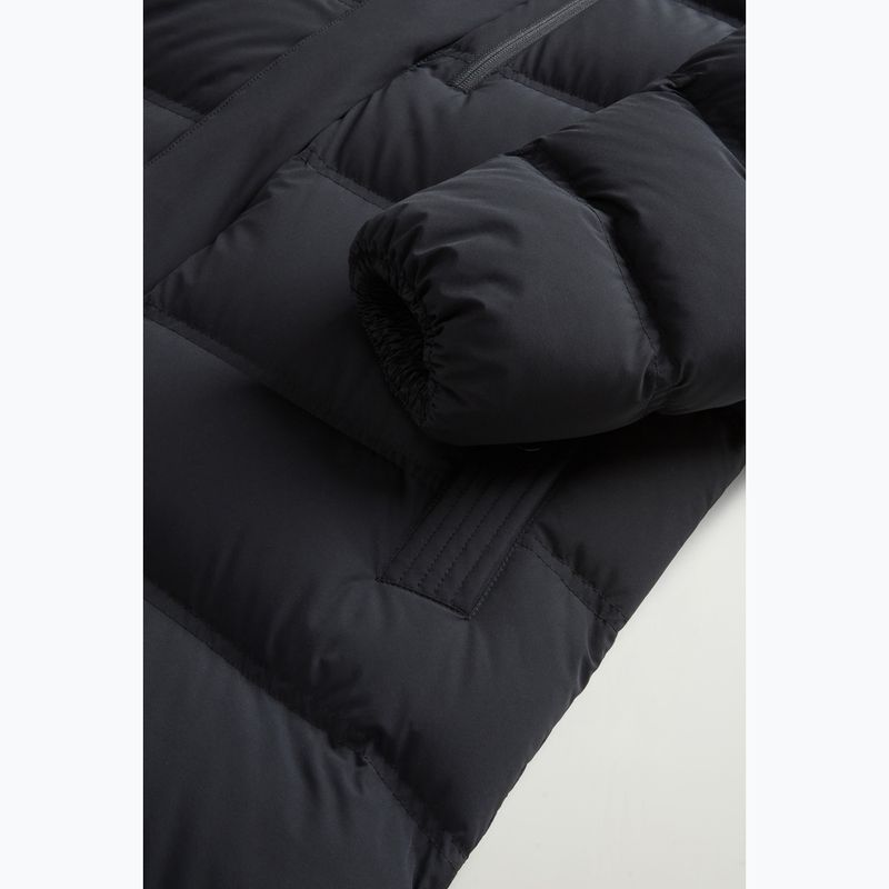 Geacă pentru bărbați Woolrich Matt Stretch Long Puffer black 18