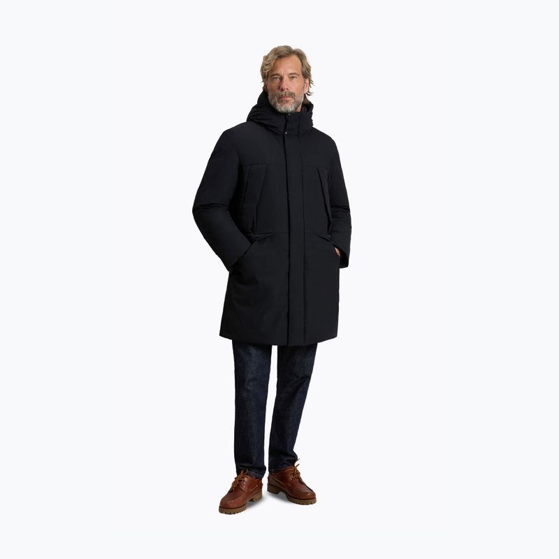 Geacă pentru bărbați Kurtka Woolrich Matt Stretch Teton Puffer black 2