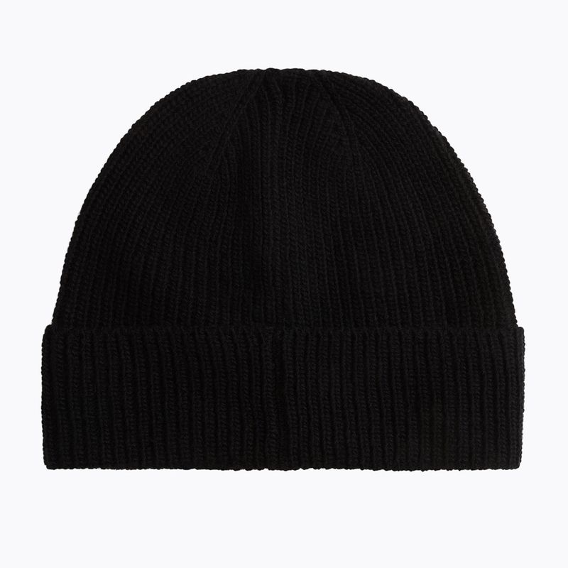 Căciulă de iarnă pentru bărbați Woolrich Knitted Ribbed Beanie black 2
