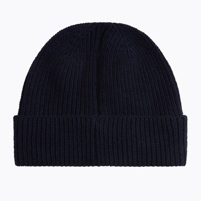 Căciulă de iarnă pentru bărbați Woolrich Knitted Ribbed Beanie melton blue 2