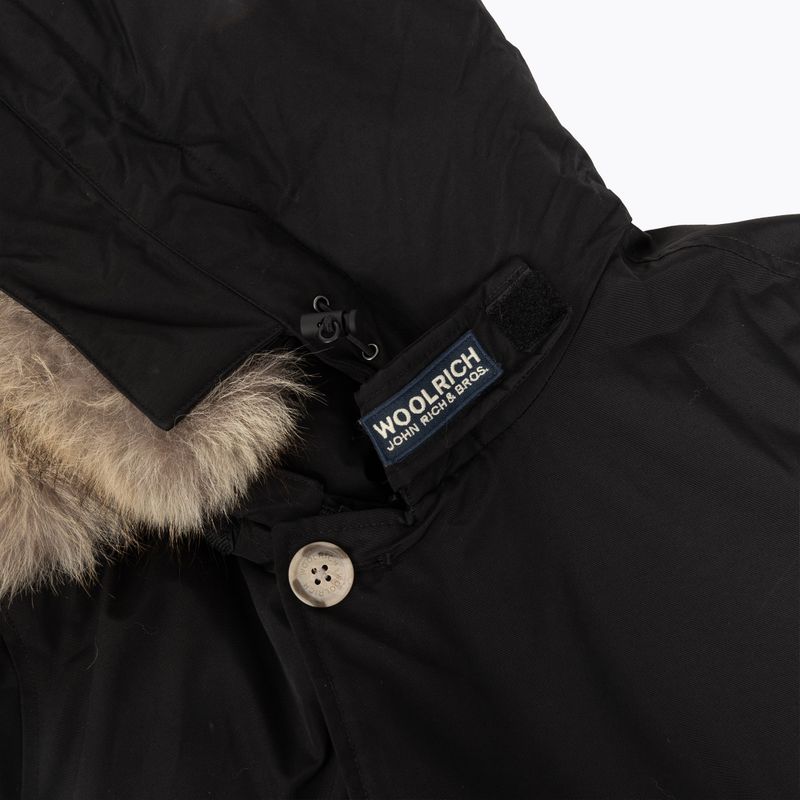Geacă izolată pentru bărbați Woolrich Arctic Detachable Fur Anorak black 4