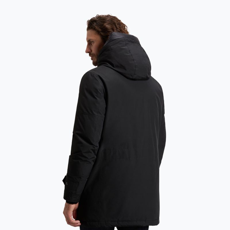Palton căptușit pentru bărbați Woolrich Polar High Collar Parka black 3