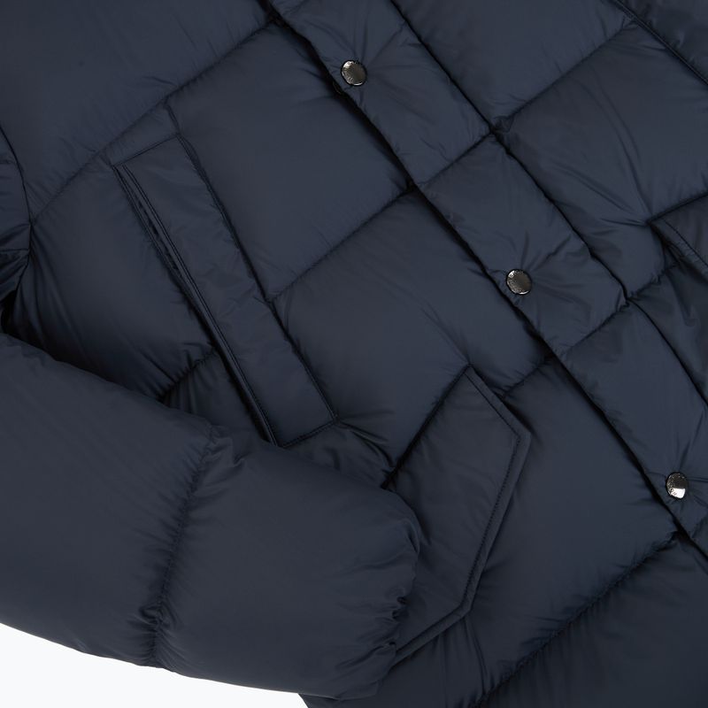 Geacă pentru bărbați Kurtka Woolrich Cloud Davis Parka melton blue 4