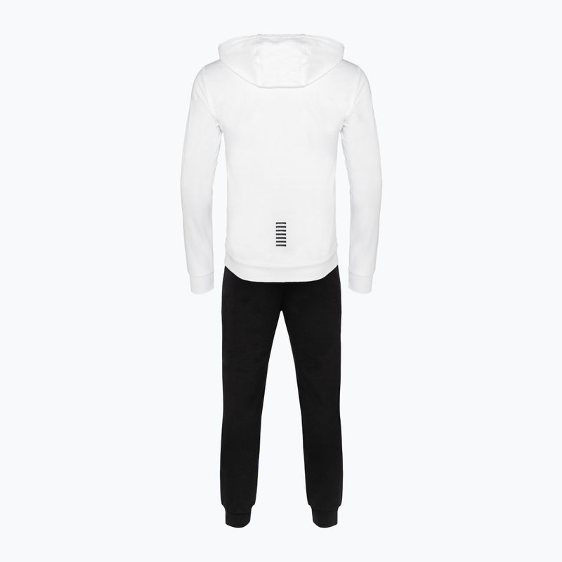 Trening pentru bărbați EA7 Emporio Armani Train Core ID Hoodie Coft white/black 2