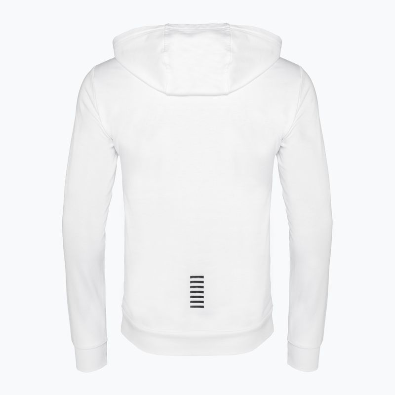 Trening pentru bărbați EA7 Emporio Armani Train Core ID Hoodie Coft white/black 4