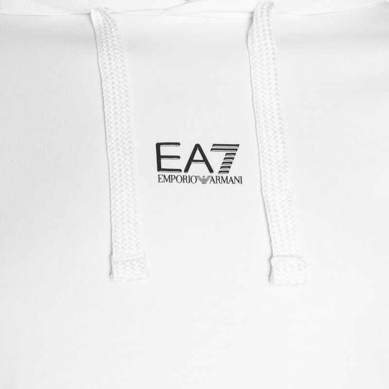 Trening pentru bărbați EA7 Emporio Armani Train Core ID Hoodie Coft white/black 5