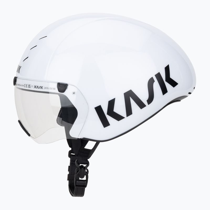 Cască de ciclism KASK Bambino Pro white/clear 3
