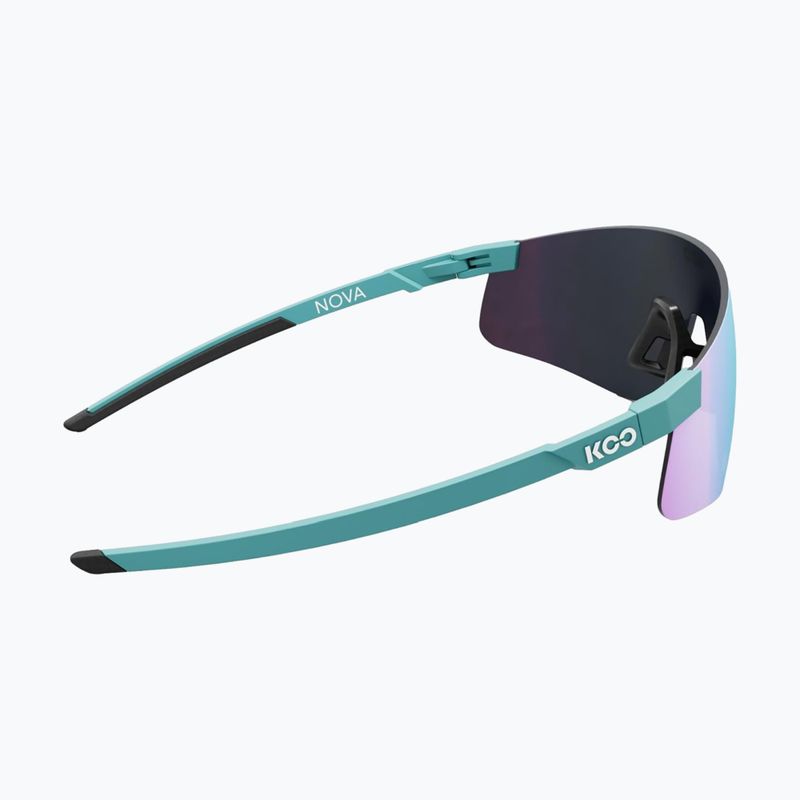 Ochelari de soare Koo Nova acqua matt/turquoise mirror 4