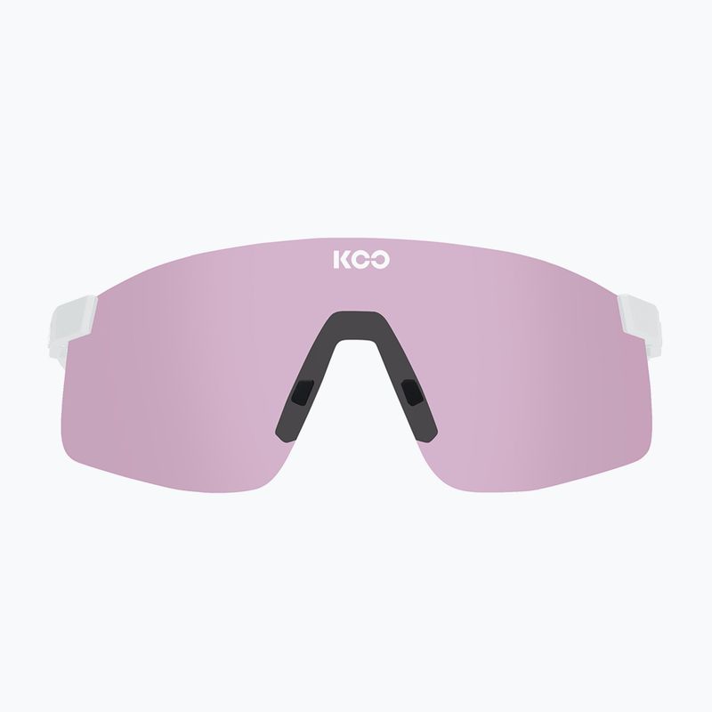 Ochelari de soare Koo Nova white matt/photochromic pink 2