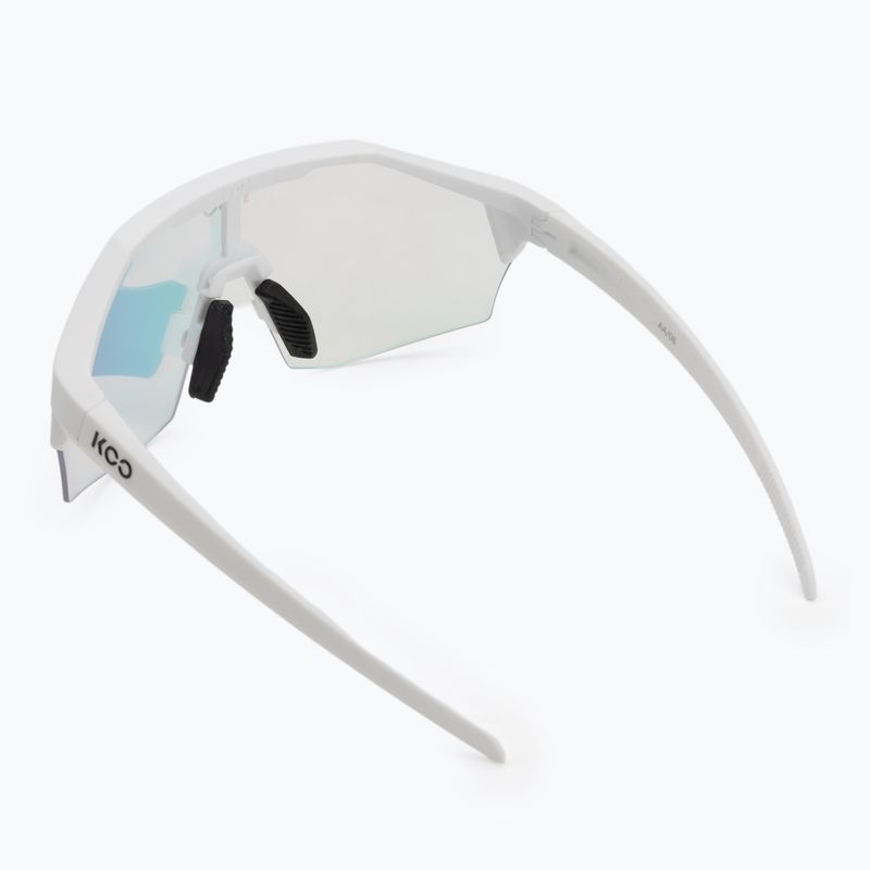 Ochelari de soare Koo Alibi white matt/photochromic fuchsia 2