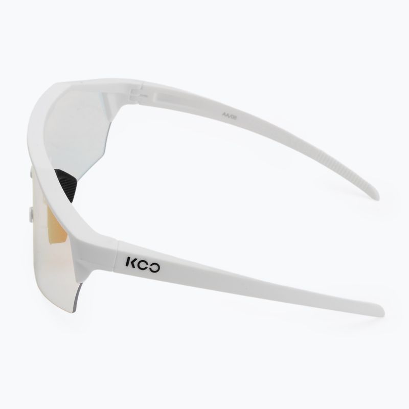 Ochelari de soare Koo Alibi white matt/photochromic fuchsia 4
