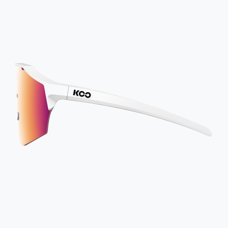 Ochelari de soare Koo Alibi white matt/photochromic fuchsia 4