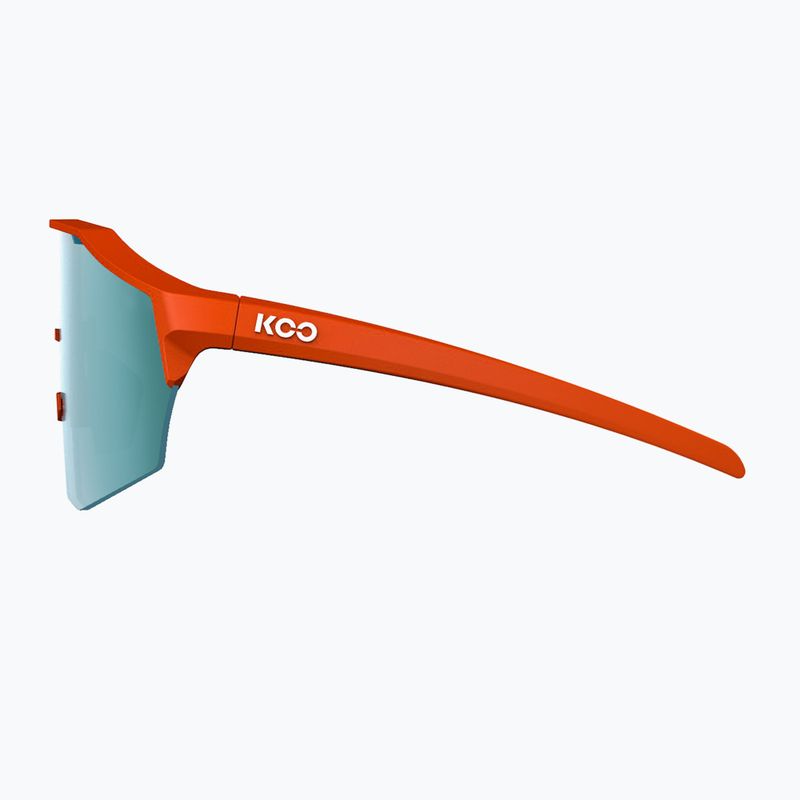 Ochelari de soare Koo Alibi orange matt/green mirror 7