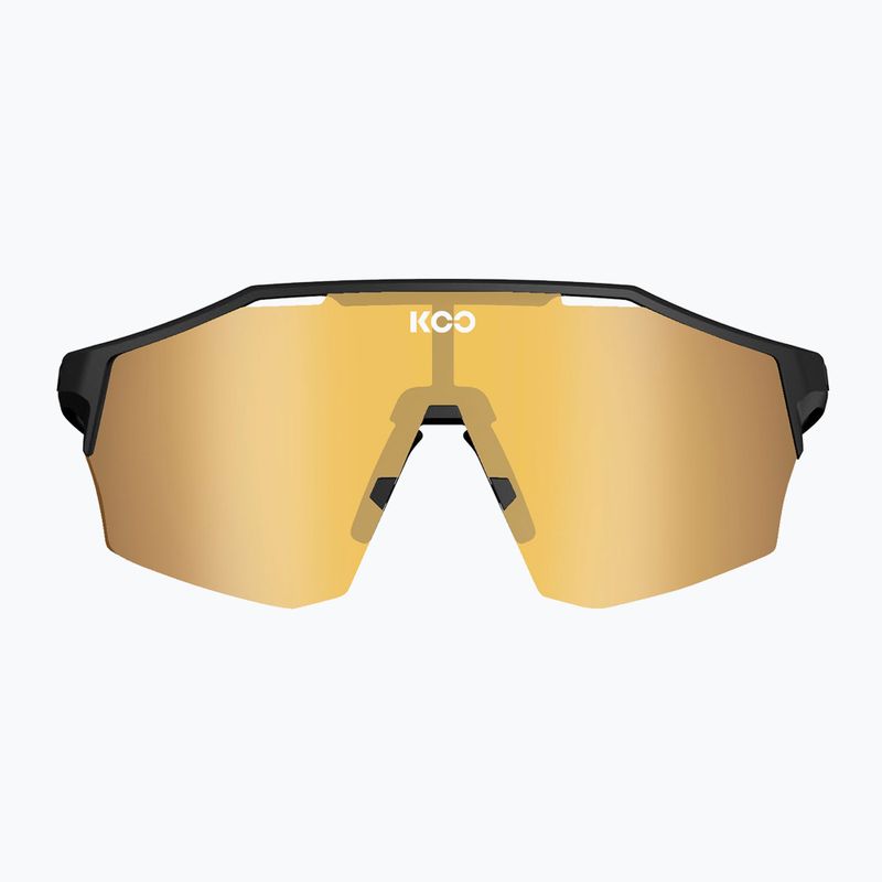 Ochelari de soare Koo Alibi black matt/gold mirror 2