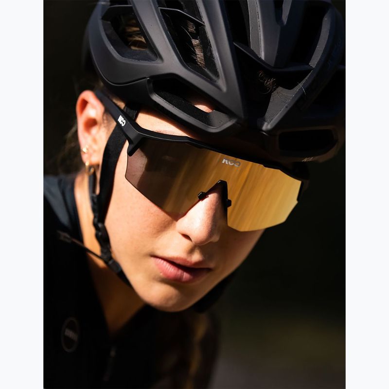 Ochelari de soare Koo Alibi black matt/gold mirror 4