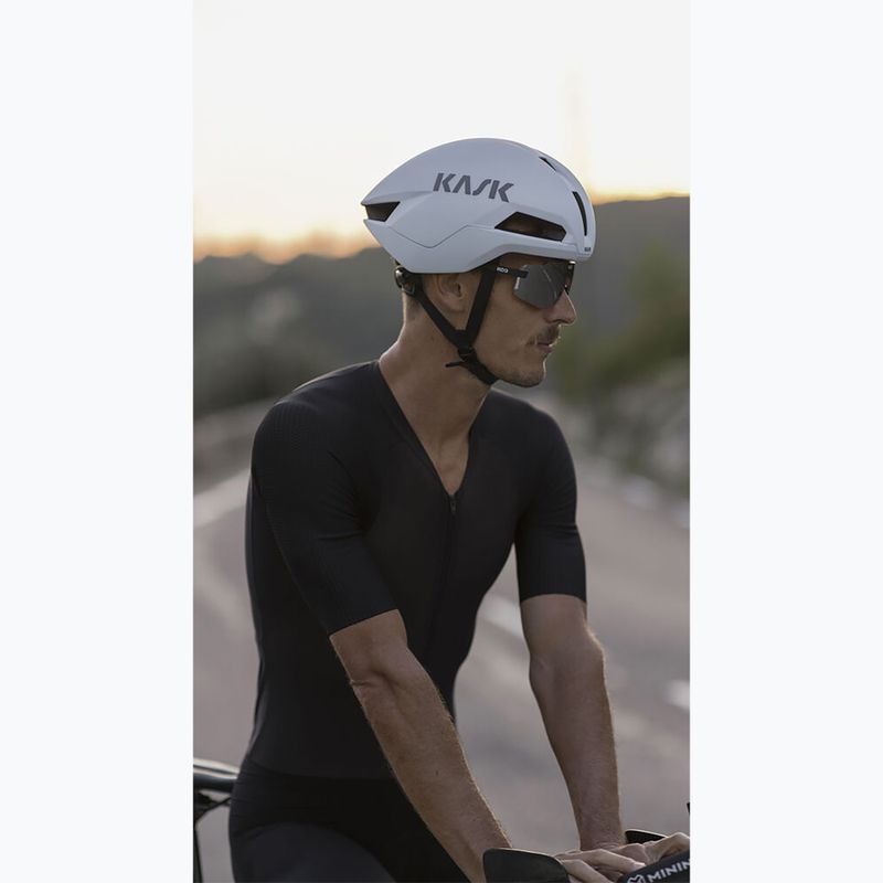 Cască de ciclism KASK Nirvana white matte 9