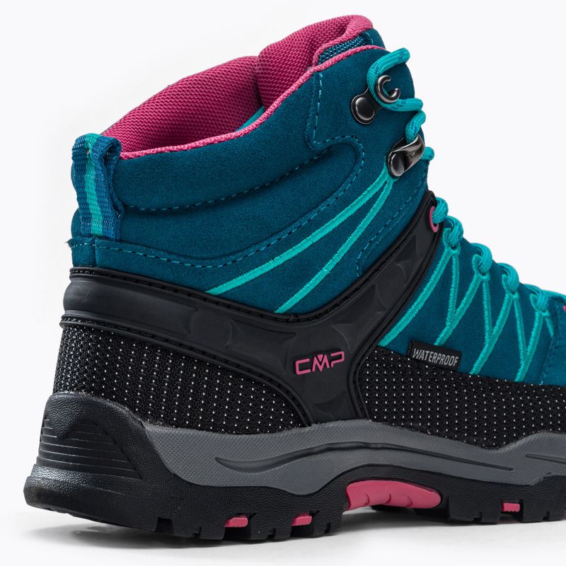 CMP Rigel Mid cizme de trekking pentru copii albastru 3Q12944J 9