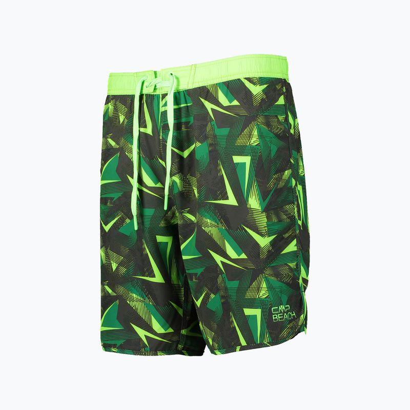 Pantaloni scurți de baie pentru bărbați CMP 39ZG verde 31R9127/39ZG/46 2