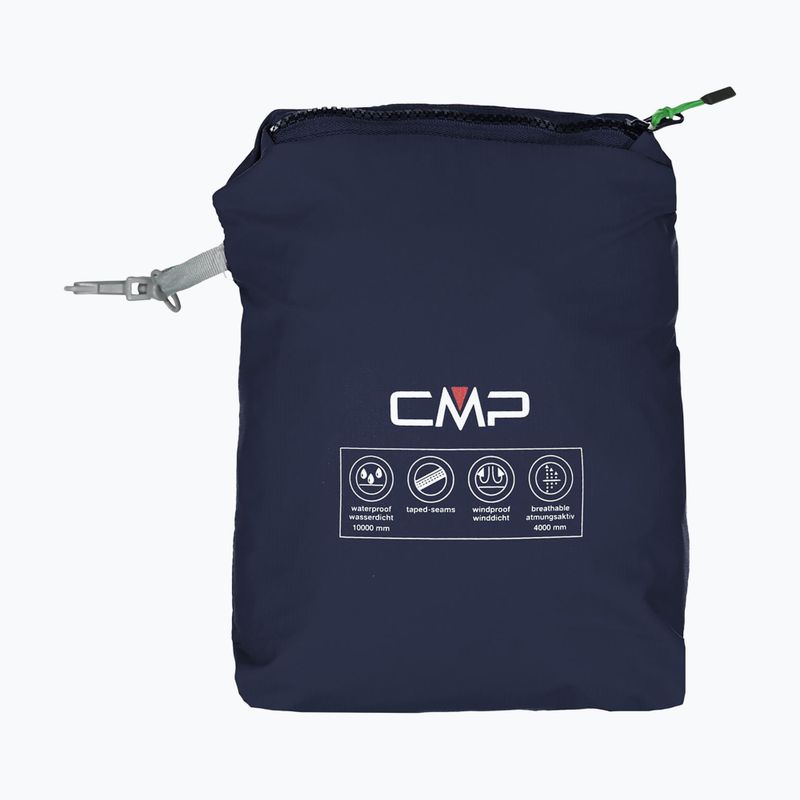 Jachetă de ploaie pentru bărbați CMP Snaps N950 negru 39X7367/N950/48 8
