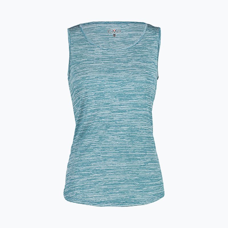 Tricou de trekking pentru femei CMP verde 31T7276/E982