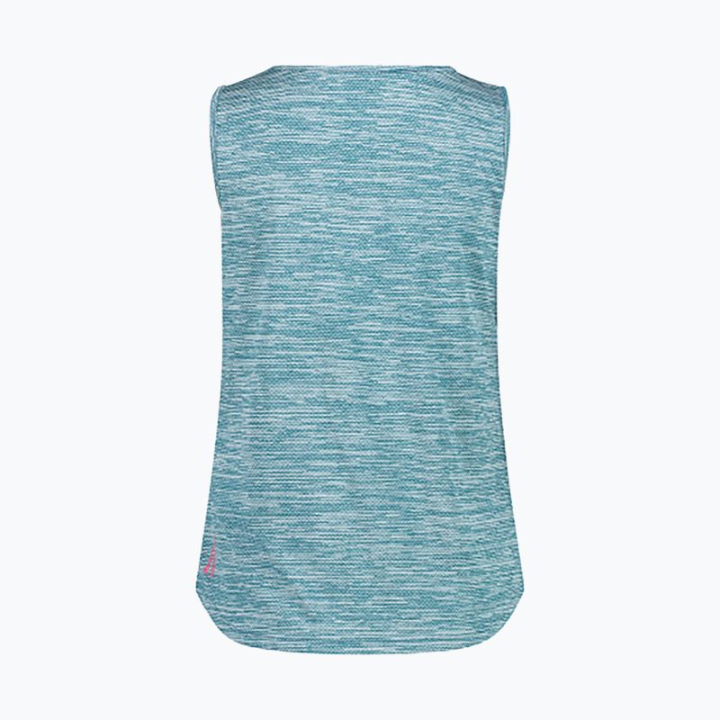 Tricou de trekking pentru femei CMP verde 31T7276/E982 2