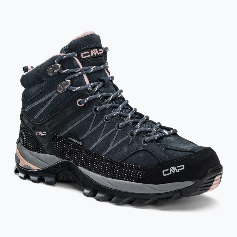 Cizme de trekking pentru femei CMP Rigel Mid albastru marin 3Q12946