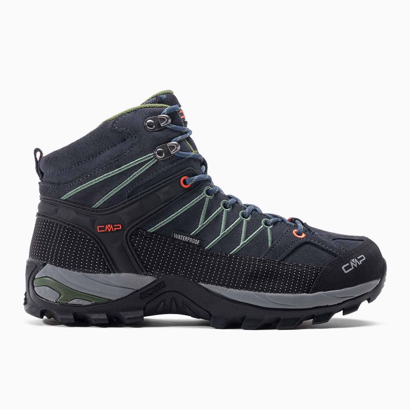 Cizme de trekking pentru bărbați CMP Rigel Mid Wp gri 3Q12947/51UG 2