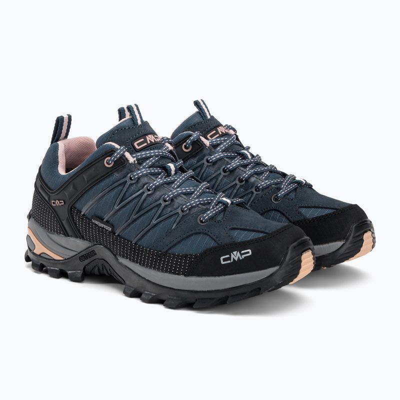 Cizme de trekking pentru femei CMP Rigel Low Wp albastru marin 3Q54456/53UG 4