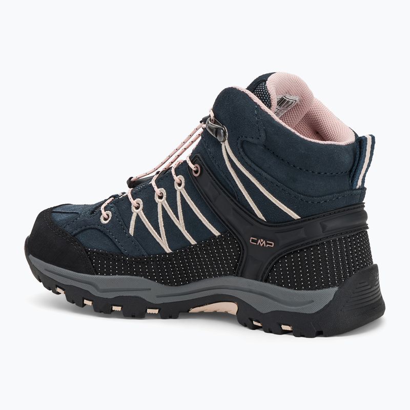 Încălțăminte de trekking pentru copii  CMP Rigel Mid Wp asphalt/rose 3