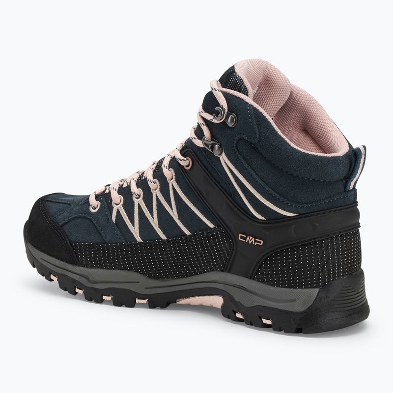 Încălțăminte de trekking pentru juniori CMP Rigel Mid Wp asphalt/rose 3
