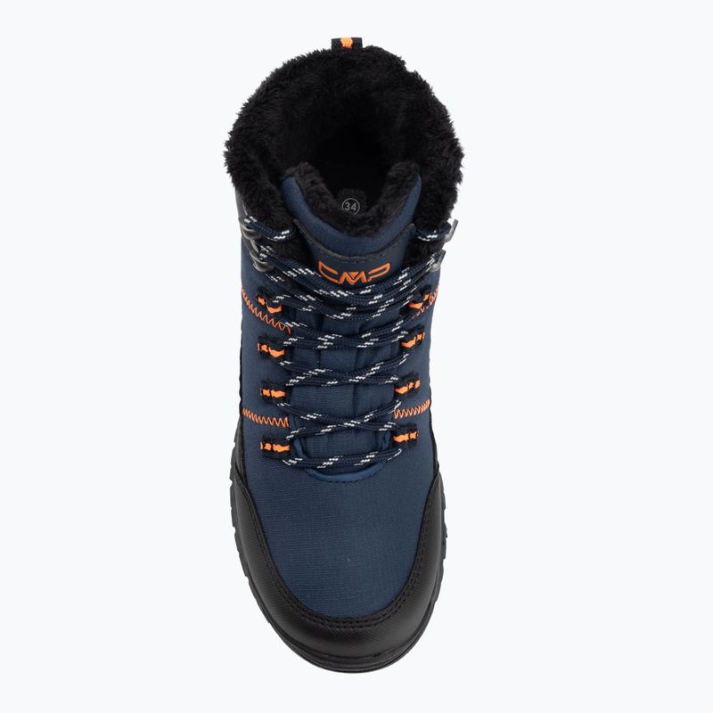 Ghete pentru copii CMP Annuuk Snowboots Wp black/blue 5