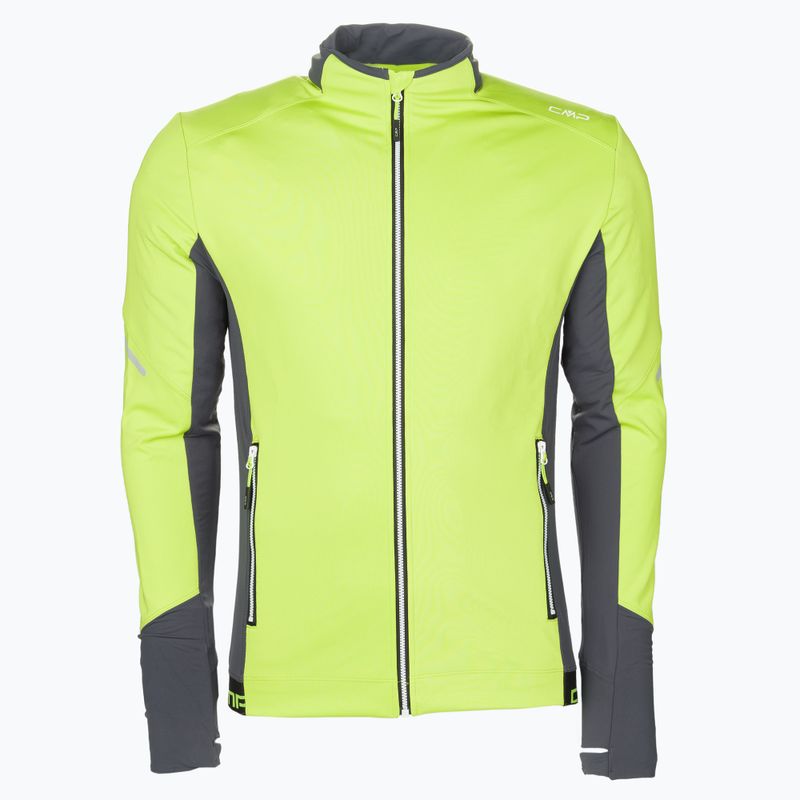 Jachetă softshell de drumeții pentru bărbați CMP, verde, 31A2237