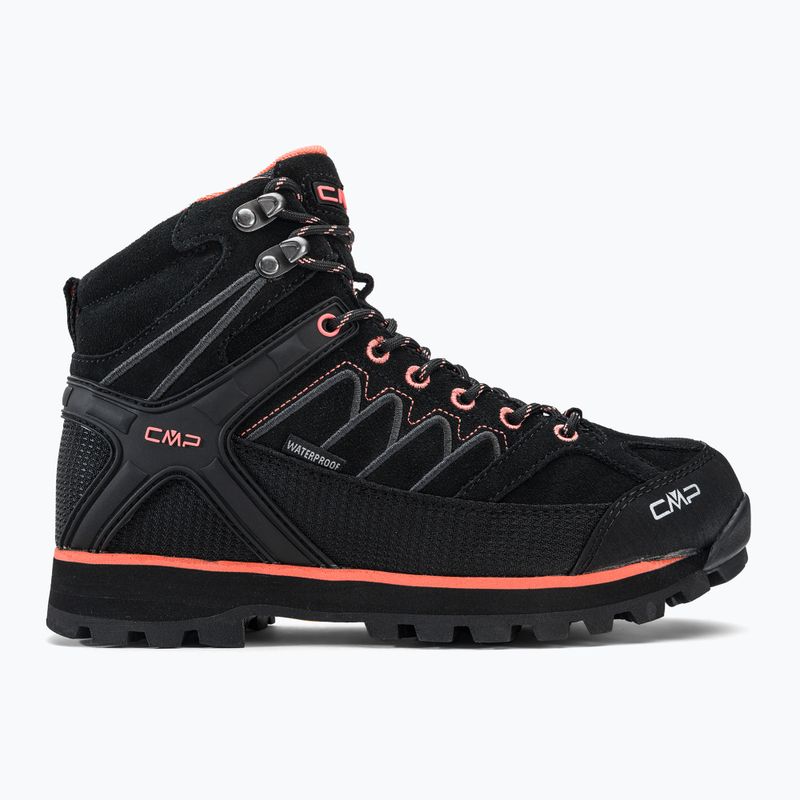Cizme de trekking pentru femei CMP Moon Mid negru 31Q4796 2