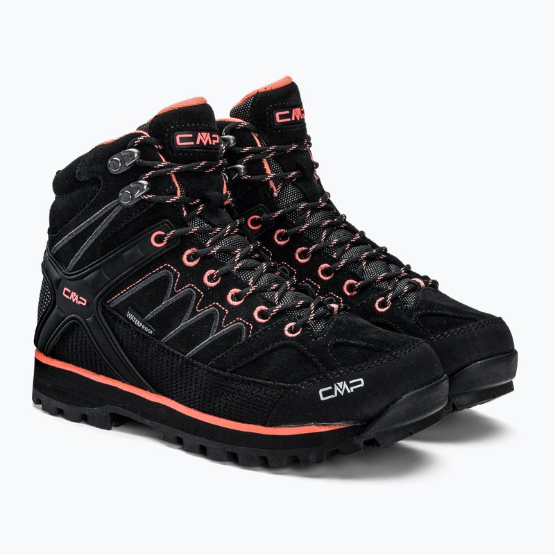 Cizme de trekking pentru femei CMP Moon Mid negru 31Q4796 4