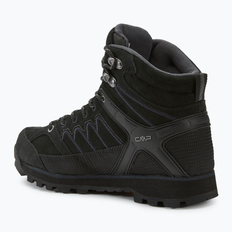 Încălțăminte de trekking pentru bărbați CMP Moon Mid Wp nero 3