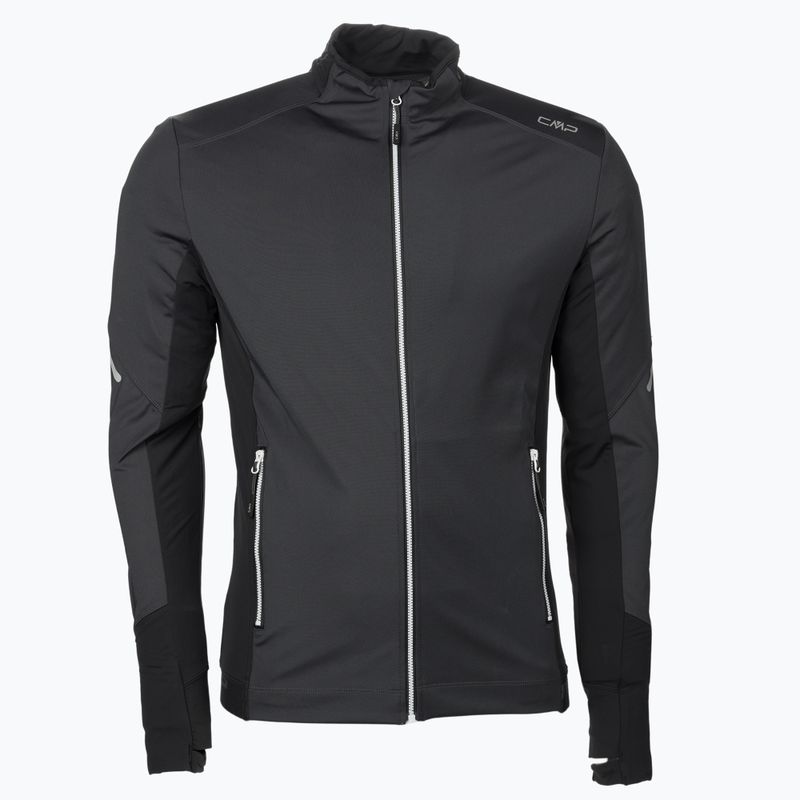 Jachetă softshell de drumeții pentru bărbați CMP 31A2237, negru, 31A2237/U911