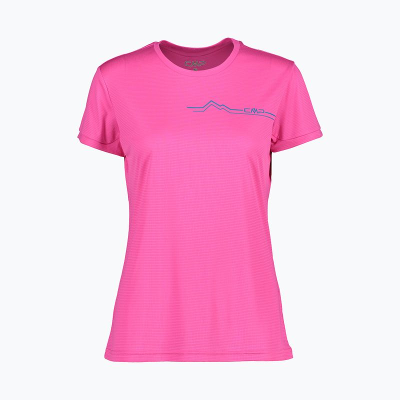 Tricou de trekking pentru femei CMP H924 mov 32T6046/H924/D36