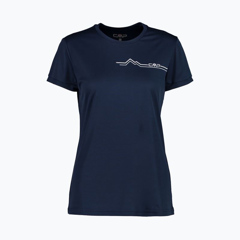 Tricou de trekking pentru femei CMP M926 albastru marin 32T6046/M926/D36