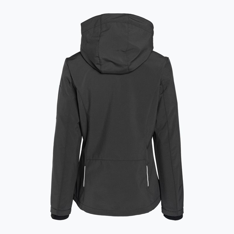 Jachetă softshell CMP Zip 05UG pentru femei, negru/roz 39A5006/05UG/D36 2