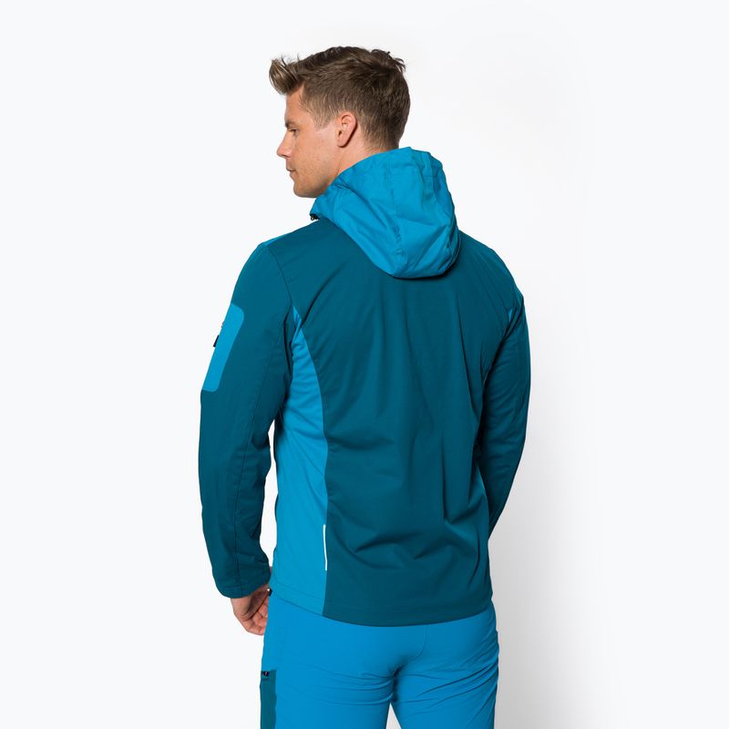 Jachetă softshell pentru bărbați CMP Zip 02ML albastru 39A5027/02ML/48 6