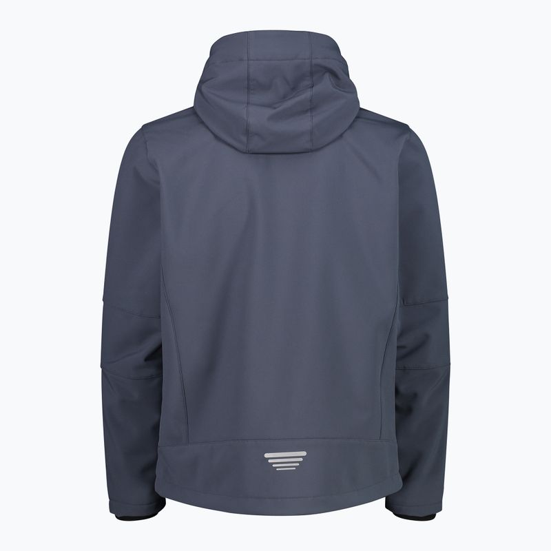 Jachetă CMP Zip 11UL pentru bărbați, de culoare gri 3A01787N/11UL/48 3