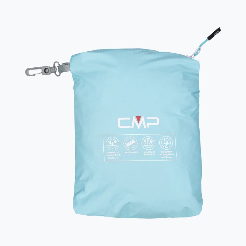 Jachetă de ploaie pentru femei CMP Fix L430 albastru deschis 39X6636/L430/D36 4