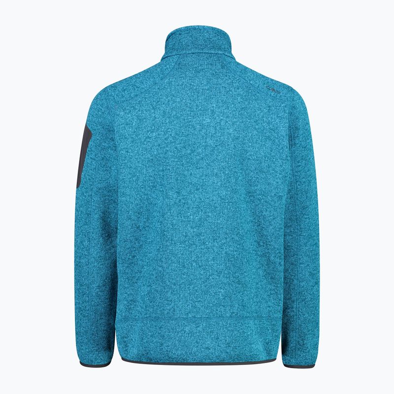 Tricou de bărbați CMP 15ML fleece albastru 3H60747N/15ML/48 3