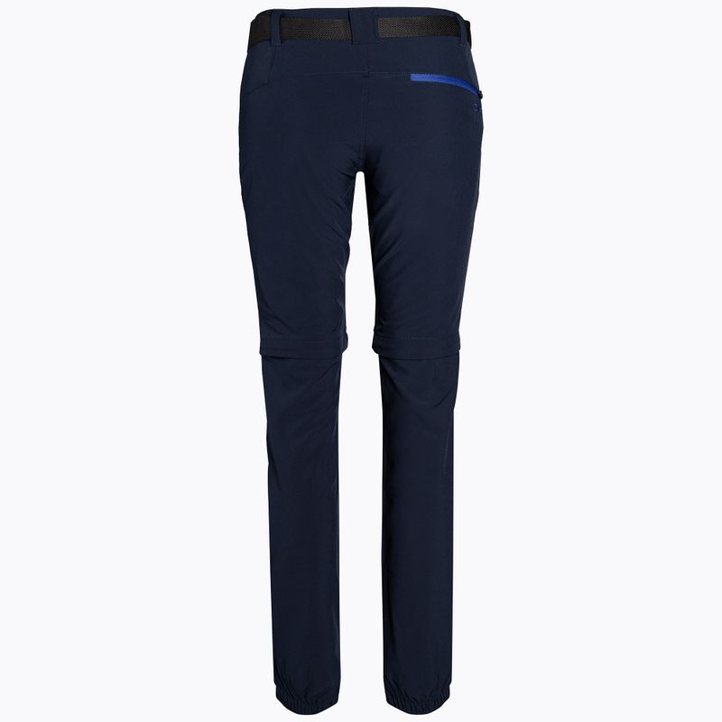 Pantaloni de trekking pentru copii CMP Zip Off 03NL albastru marin 3T51644/03NL/110 2