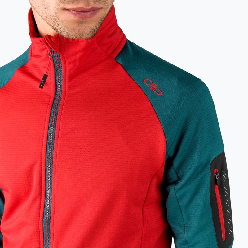 Jachetă softshell pentru bărbați CMP C812 roșu 32G6617/C812/48 4