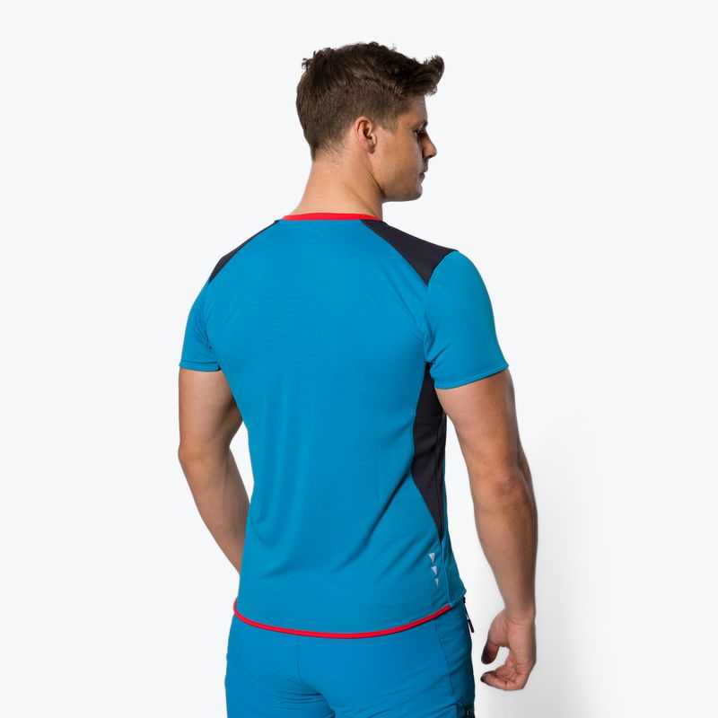 Tricou de trekking pentru bărbați CMP L854 albastru 3C89477T/L854/48 3